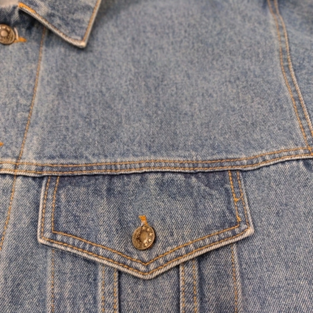 Disney Blue Denim Jacket with Mickey Mouse - Picture 7 of 16